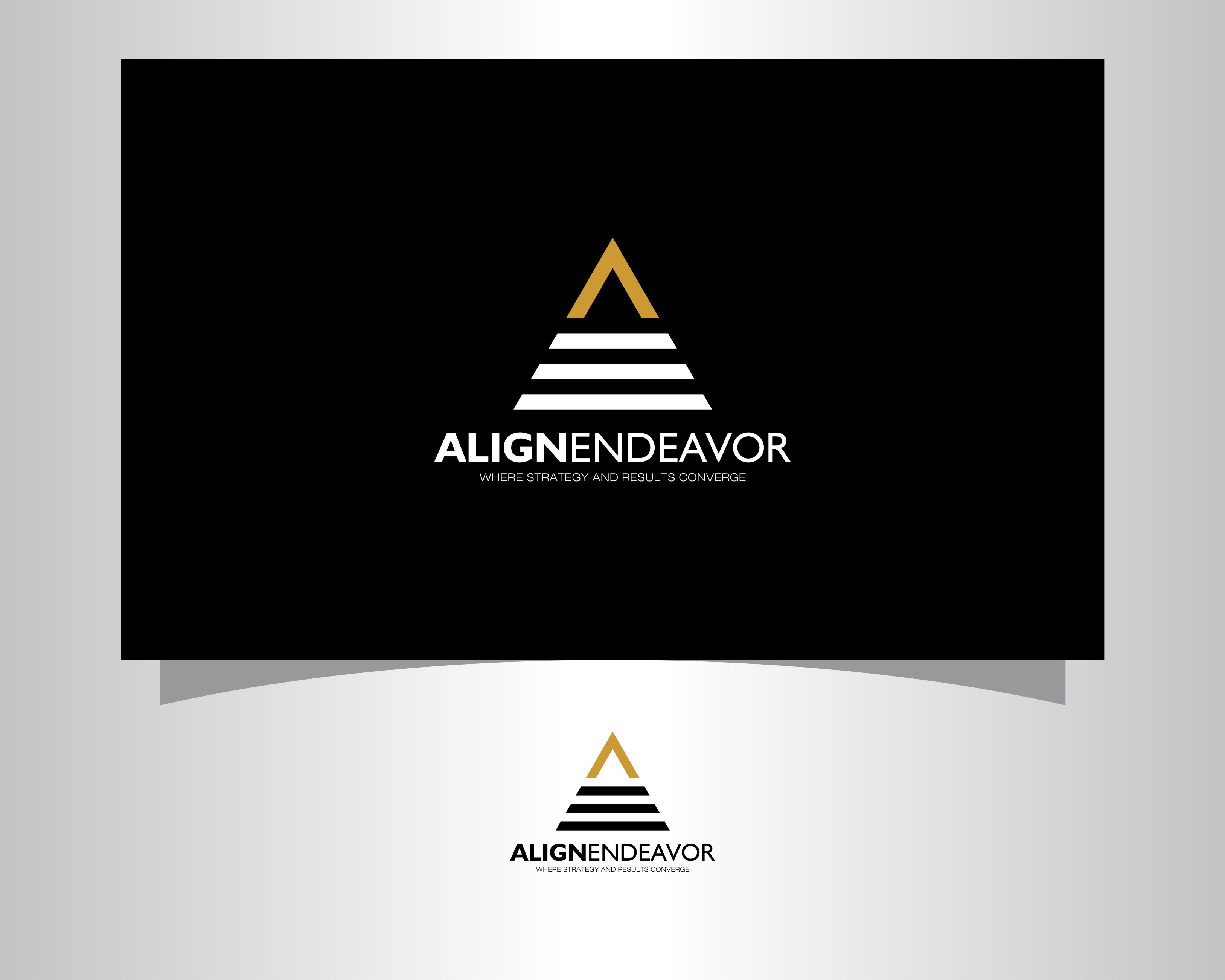 Logo Design entry 2015810 submitted by Logo Allergic to the Logo Design for AlignEndeavor run by MaxCool33