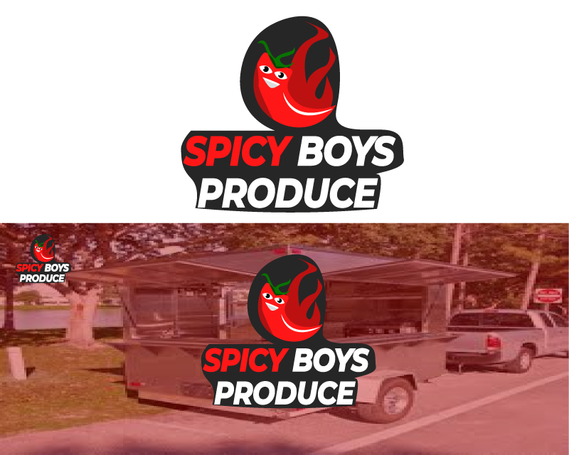 Logo Design entry 2016821 submitted by Ricksaze to the Logo Design for Spicy Boys Produce run by spicyboysproduce
