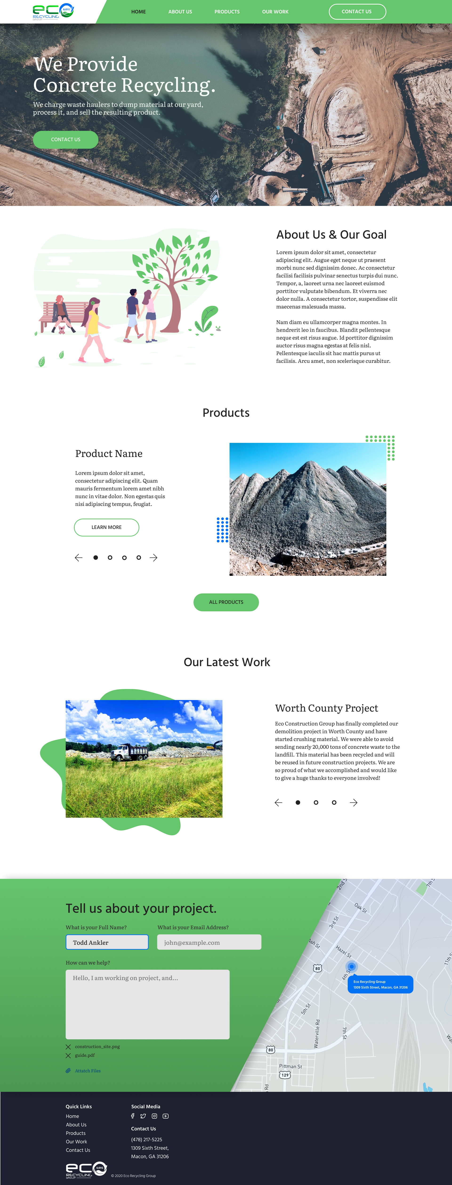 Web Design entry 2090713 submitted by TheAdamPerson