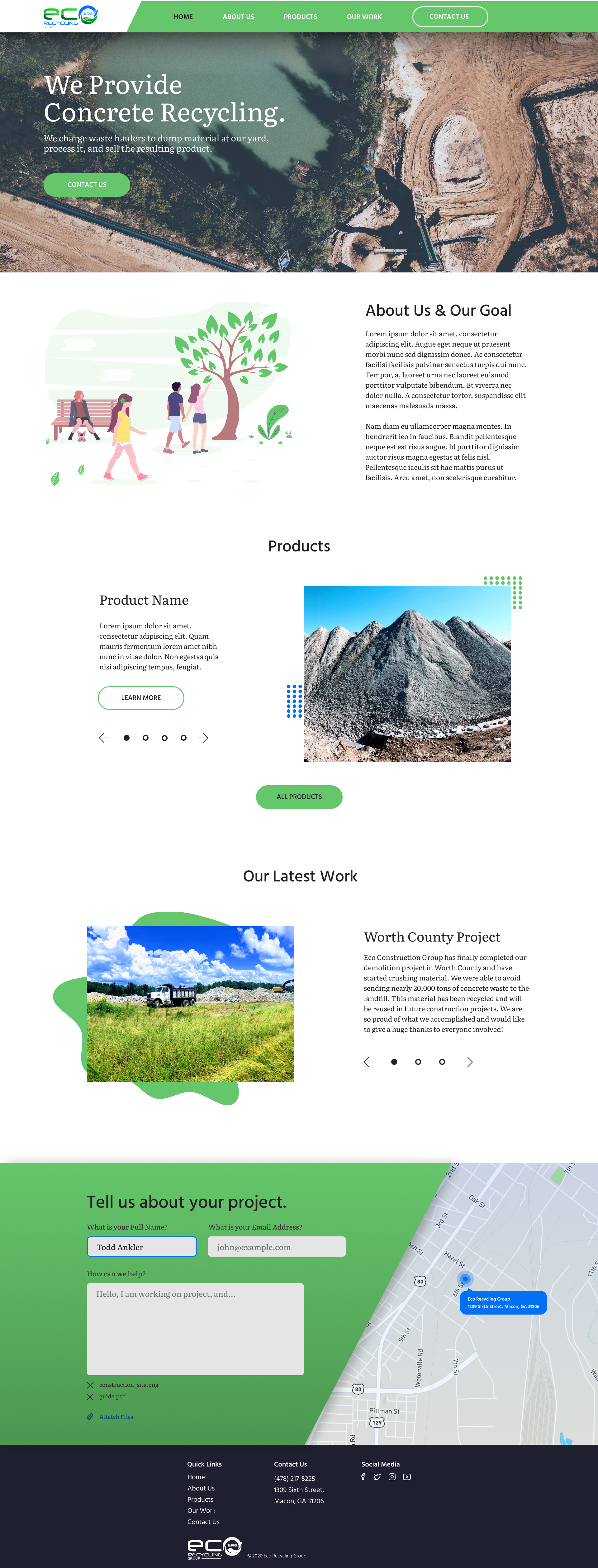 Web Design entry 2090996 submitted by TheAdamPerson