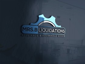 Logo Design entry 1926265 submitted by Design Rock to the Logo Design for Mrs.B Liquidations run by Mrs.B