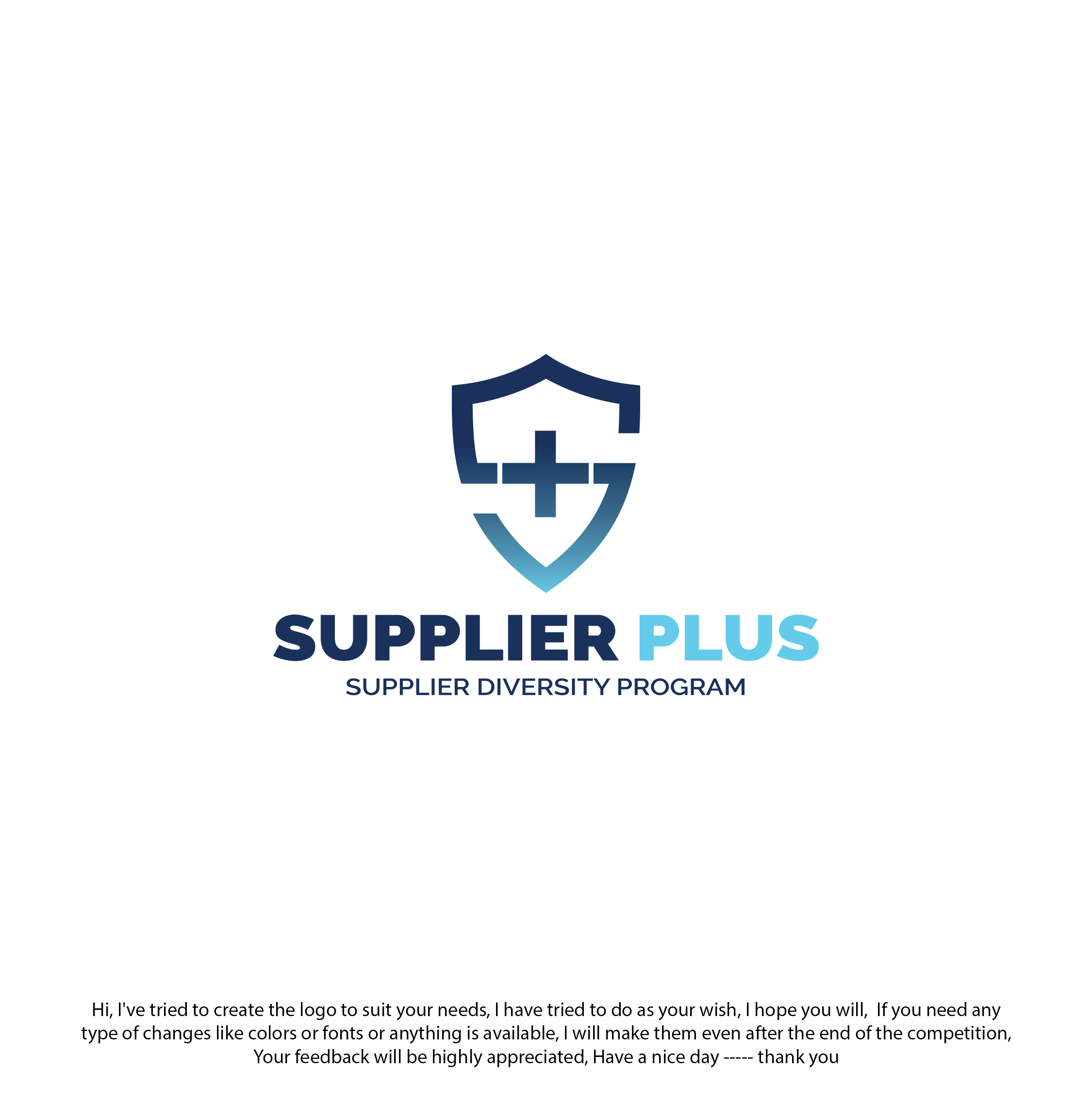 Logo Design entry 2018021 submitted by ENVIRON to the Logo Design for Supplier+ run by JCip02