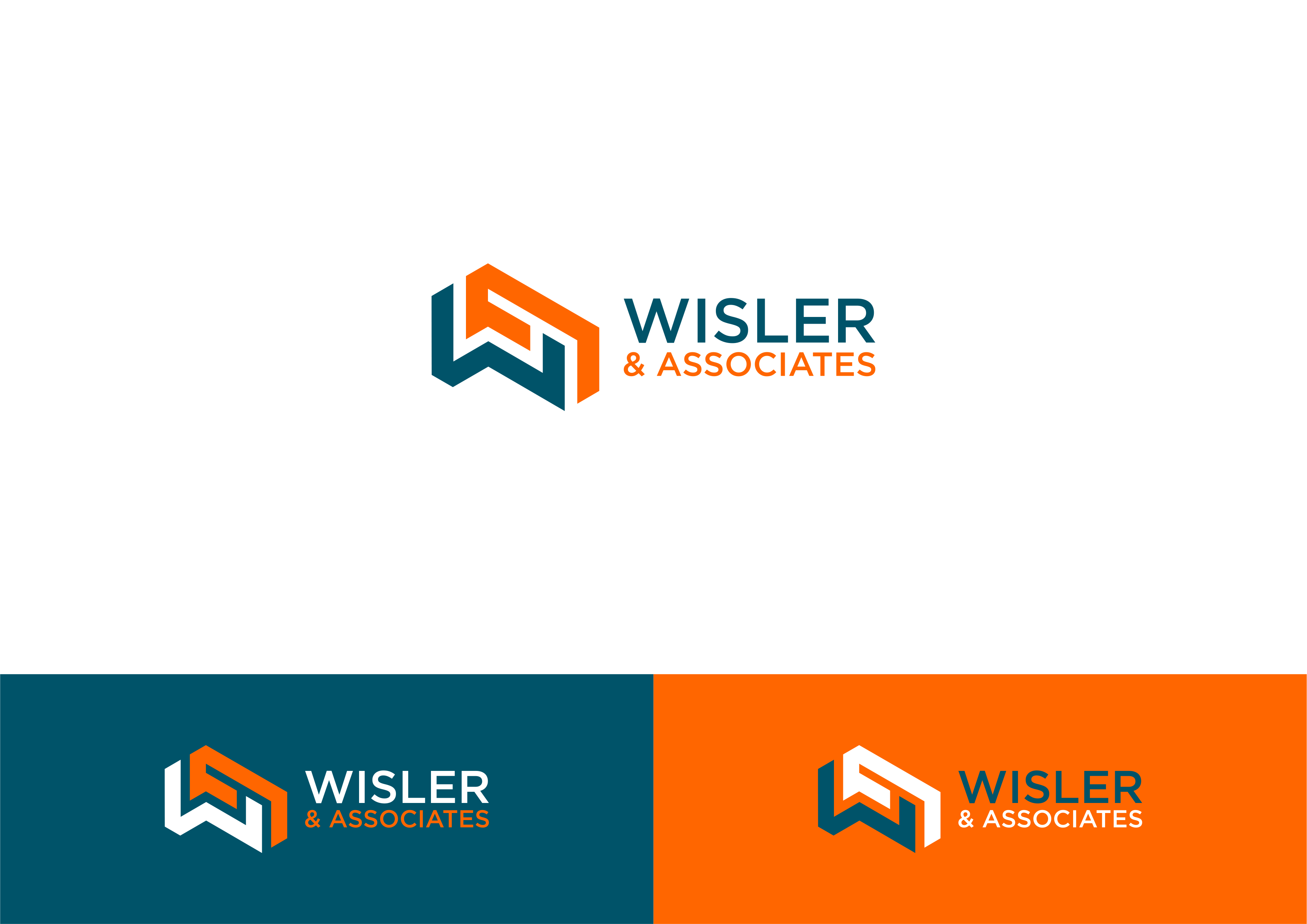 Logo Design entry 2018842 submitted by blackq to the Logo Design for Wisler & Associates, LLC   -------    ,LLC is optional run by bwisler