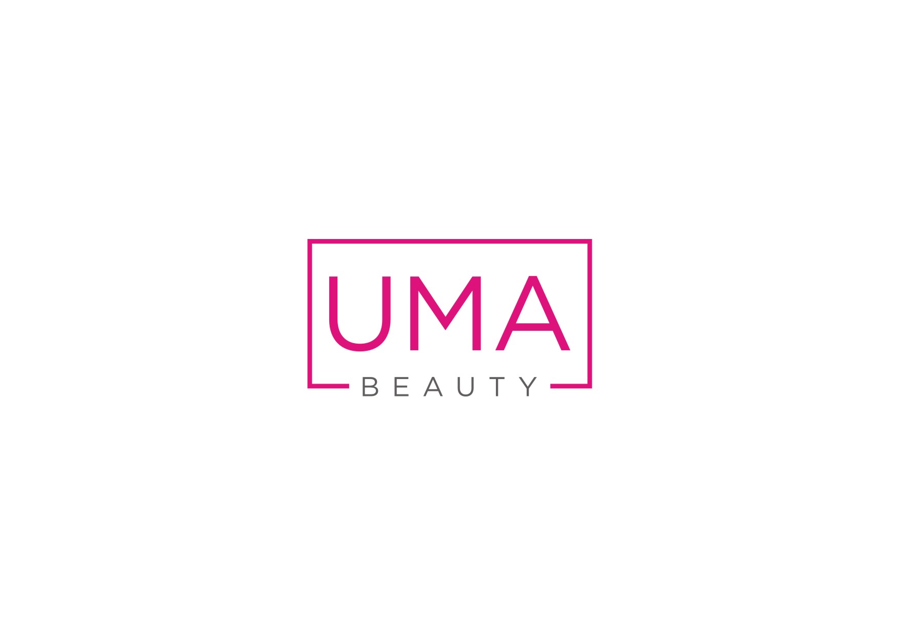 Logo Design entry 2019171 submitted by terbang to the Logo Design for UMA Beauty  run by davedama1