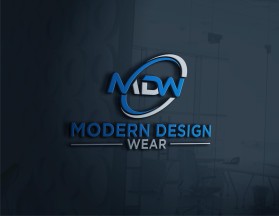 Logo Design entry 2019794 submitted by mugibarokah to the Logo Design for Modern Design Wear  run by ModernDesign2020