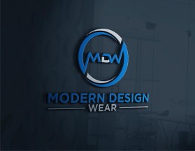 Logo Design entry 2019795 submitted by 820Webdesign to the Logo Design for Modern Design Wear  run by ModernDesign2020