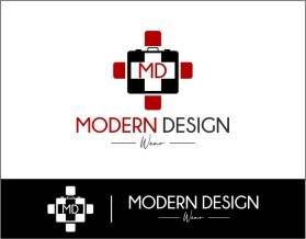 Logo Design Entry 2019812 submitted by EbenHaezer to the contest for Modern Design Wear  run by ModernDesign2020