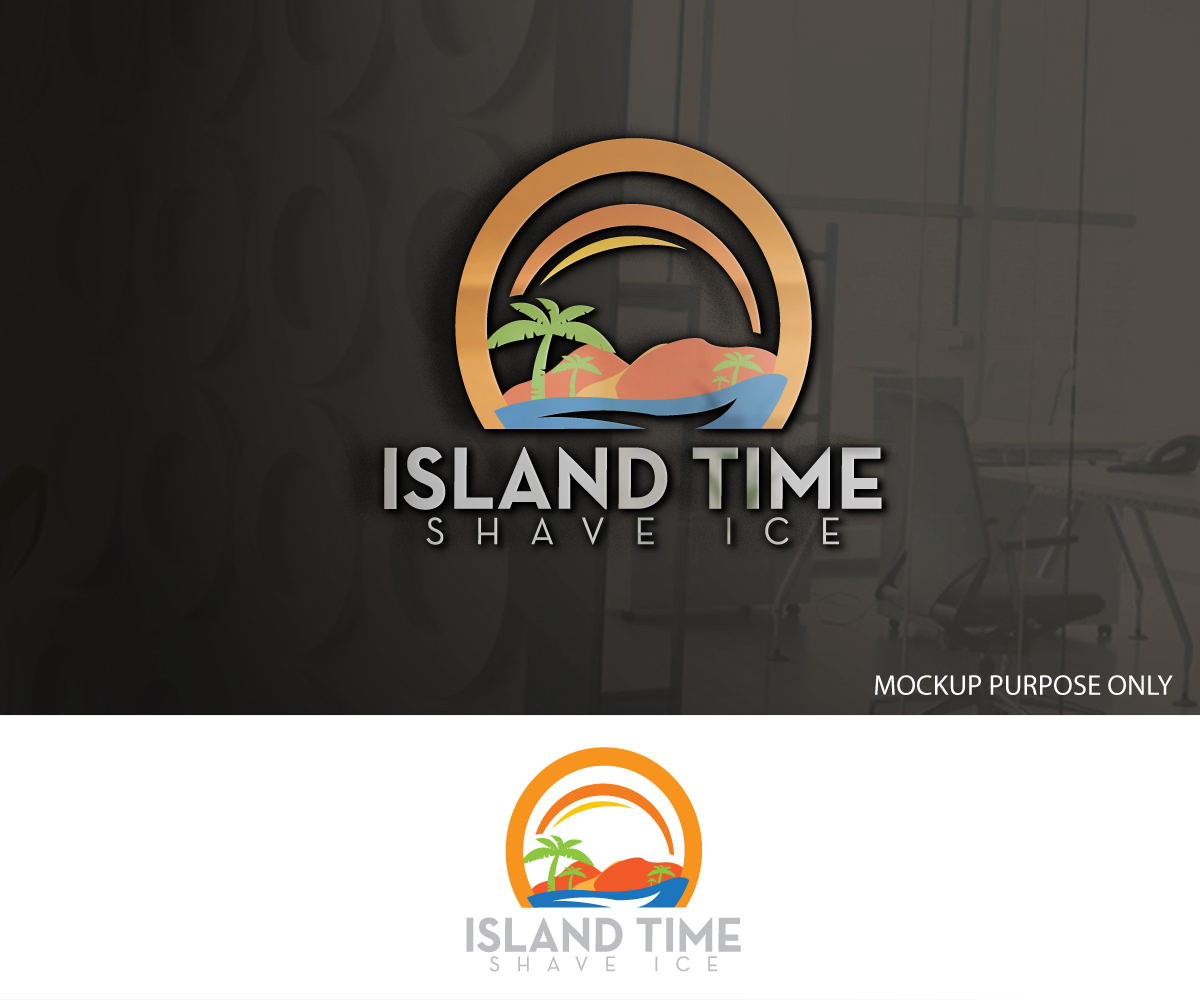 Logo Design entry 2020507 submitted by 007sunny007 to the Logo Design for Island Time Shave Ice run by lmrauch