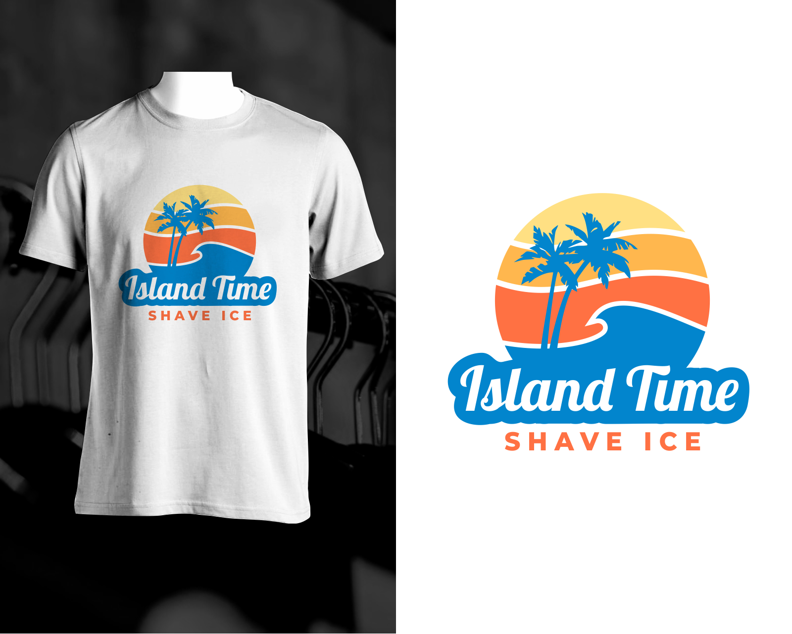 Logo Design entry 2020538 submitted by berlianapril to the Logo Design for Island Time Shave Ice run by lmrauch