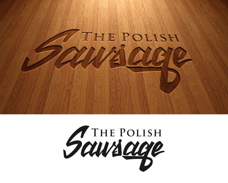 Logo Design entry 2021338 submitted by binbin design to the Logo Design for The Polish Sawsage run by mail@martinkamenski.me