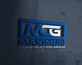 Logo Design Entry 2021850 submitted by badluck2 to the contest for Maximum Construction Group run by Evan.Maximum