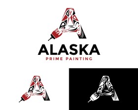 Logo Design entry 2023410 submitted by quimcey to the Logo Design for Alaska Prime Painting run by misterreeves