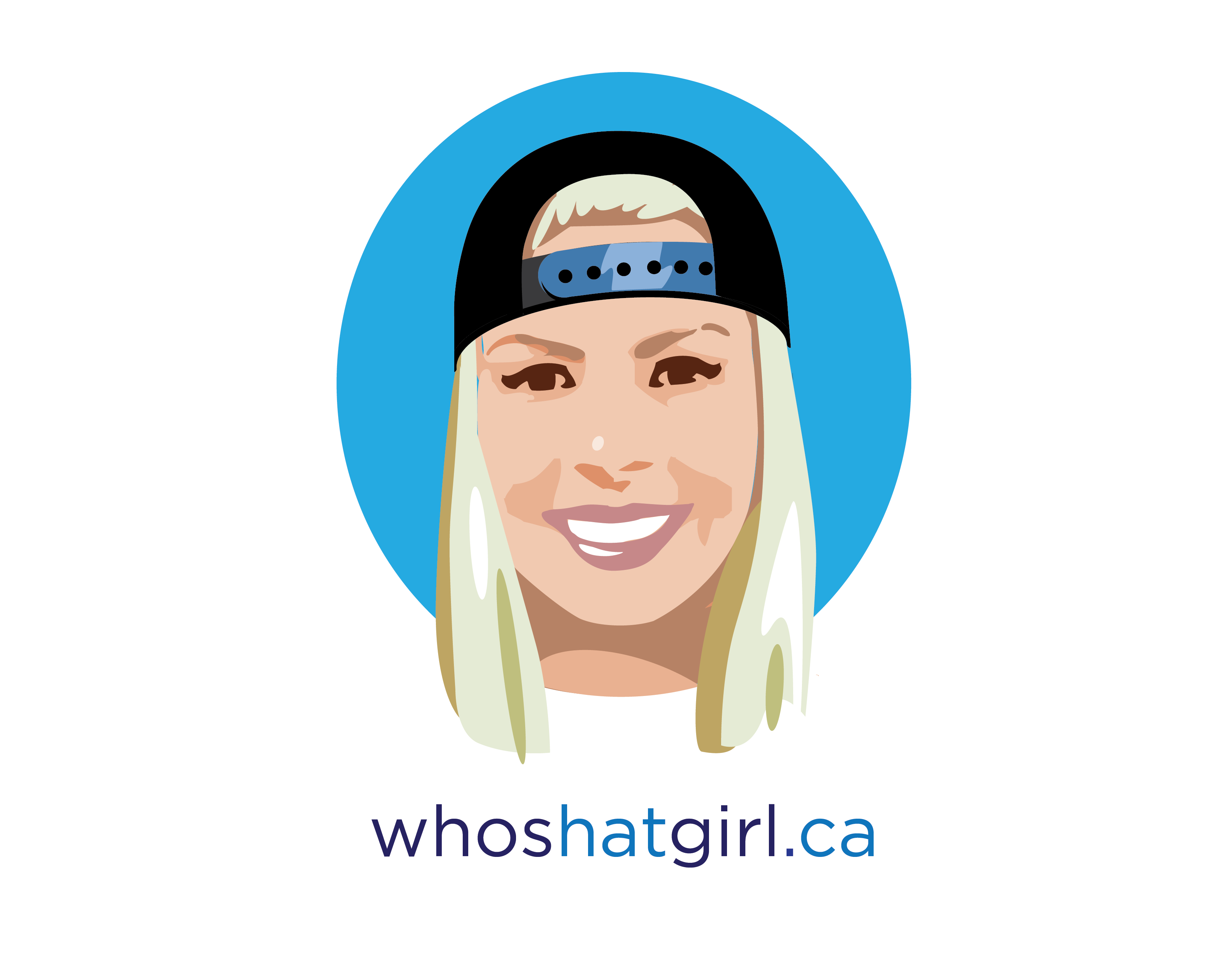 Logo Design entry 2024086 submitted by Graphic Mind to the Logo Design for Whoshatgirl.ca run by Hatgirl