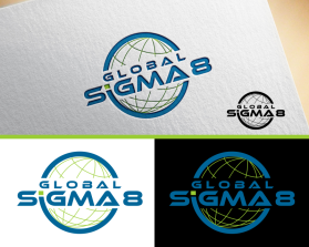 Logo Design entry 2026428 submitted by kevinfelix to the Logo Design for Global Sigma 8 run by dannyyang75