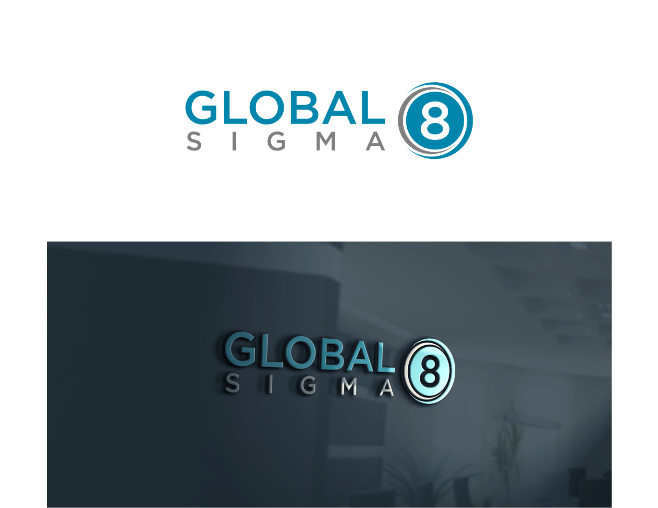 Logo Design entry 2026726 submitted by REVIKA to the Logo Design for Global Sigma 8 run by dannyyang75