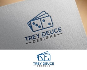 Logo Design entry 2027784 submitted by RAMG to the Logo Design for Trey Deuce Designs run by treydeucedesigns