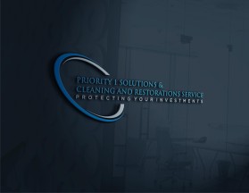 Logo Design entry 2028872 submitted by Keladi to the Logo Design for Priority 1 Solutions - Cleaning and Restoration Services run by Ryan1