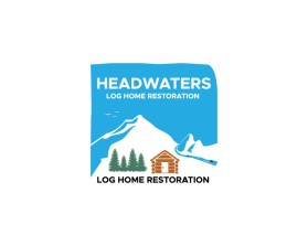 Logo Design entry 2032268 submitted by Hasib99 to the Logo Design for Headwaters Log Home Restoration run by rcmichel18 