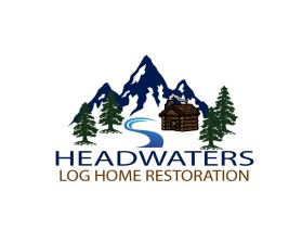 Logo Design Entry 2032290 submitted by Design-z to the contest for Headwaters Log Home Restoration run by rcmichel18 