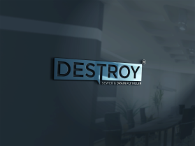 Logo Design Entry 2034055 submitted by r_viqo to the contest for DESTROY® run by newportwebs