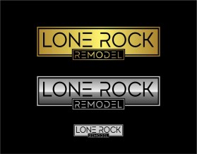 Logo Design Entry 2028526 submitted by EbenHaezer to the contest for Lone Rock Remodel run by haubrich01