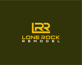 Logo Design Entry 2028533 submitted by mugibarokah to the contest for Lone Rock Remodel run by haubrich01