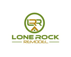 Logo Design Entry 2028542 submitted by creator41 to the contest for Lone Rock Remodel run by haubrich01