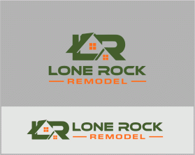 Logo Design entry 2028572 submitted by Vikash1822 to the Logo Design for Lone Rock Remodel run by haubrich01