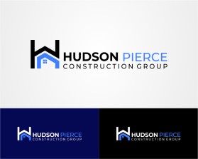 Logo Design entry 2035991 submitted by Isa to the Logo Design for HUDSON PIERCE CONSTRUCTION GROUP run by eichone