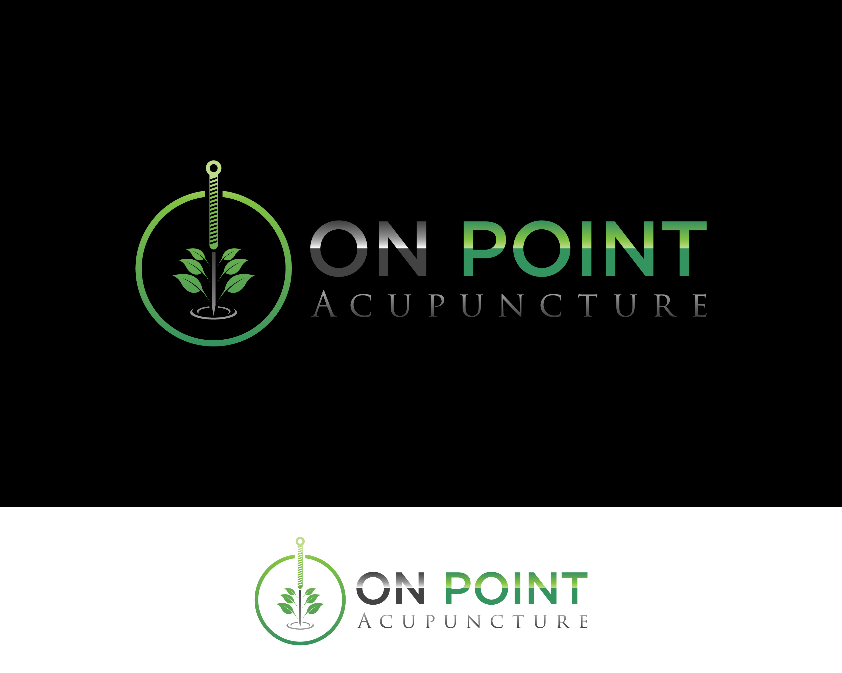 Human Acupuncture Vector Logo Design Graphic by quatrovio · Creative Fabrica
