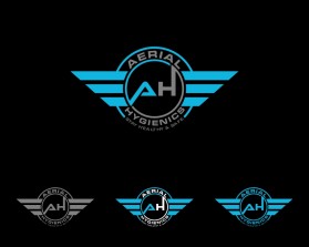 Logo Design entry 2038058 submitted by binbin design to the Logo Design for Aerial Hygienics run by b33media