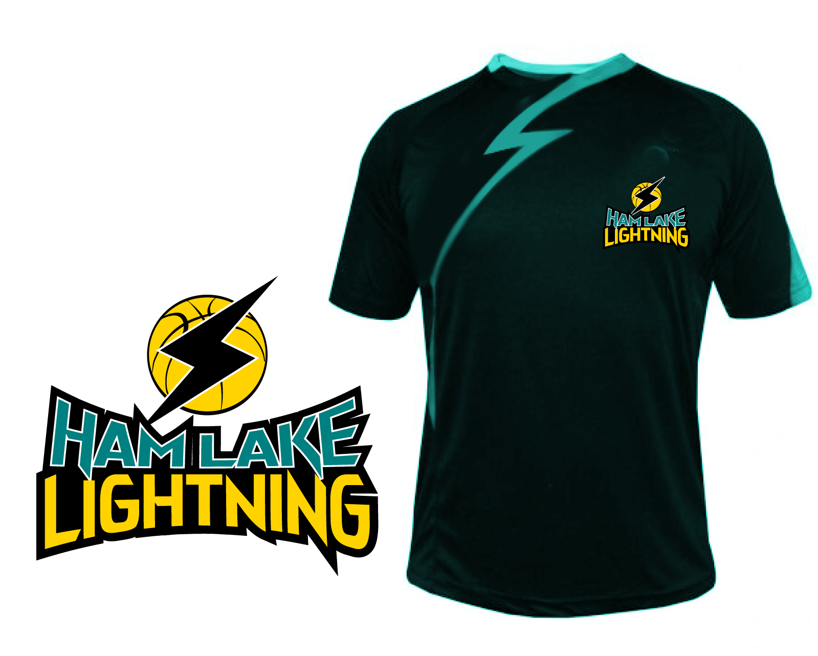 Logo Design entry 2039109 submitted by artlook to the Logo Design for Ham Lake Lightning run by DVABall