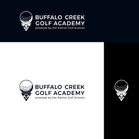 Logo Design entry 2039547 submitted by Design Rock to the Logo Design for BUFFALO CREEK GOLF ACADEMY run by seth glasco