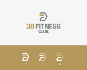 Logo Design Entry 2039776 submitted by Gilang Wicaksono to the contest for 3D Fitness Club run by ddanallanko