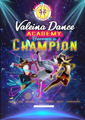 Graphic Design entry 2040642 submitted by IDesign Place to the Graphic Design for Valeina Dance Academy run by sjost111