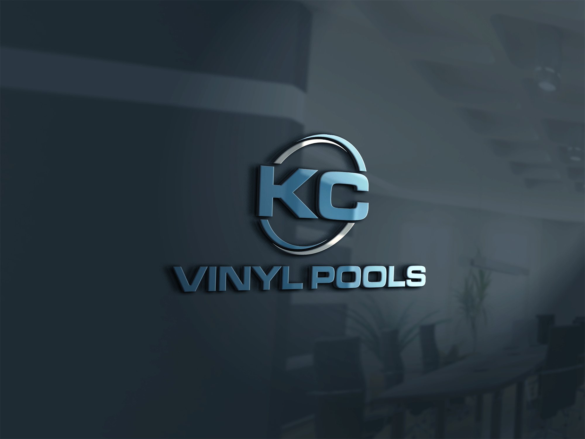 Logo Design entry 2043710 submitted by Aldrick* to the Logo Design for KC Vinyl Pools run by aarontfloyd