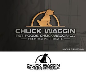 Logo Design entry 2043735 submitted by Amit1991 to the Logo Design for Chuck Waggin Pet Foods     chuckwaggin.ca run by chuckwaggin