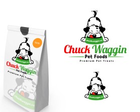 Logo Design entry 2043745 submitted by kevinfelix to the Logo Design for Chuck Waggin Pet Foods     chuckwaggin.ca run by chuckwaggin