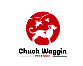 Logo Design Entry 2043883 submitted by expre123 to the contest for Chuck Waggin Pet Foods     chuckwaggin.ca run by chuckwaggin
