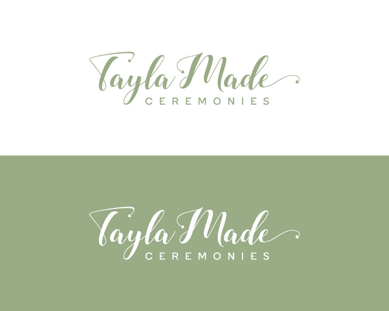 Logo Design entry 2044079 submitted by nsdhyd to the Logo Design for Tayla Made Ceremonies run by Tayla Walker