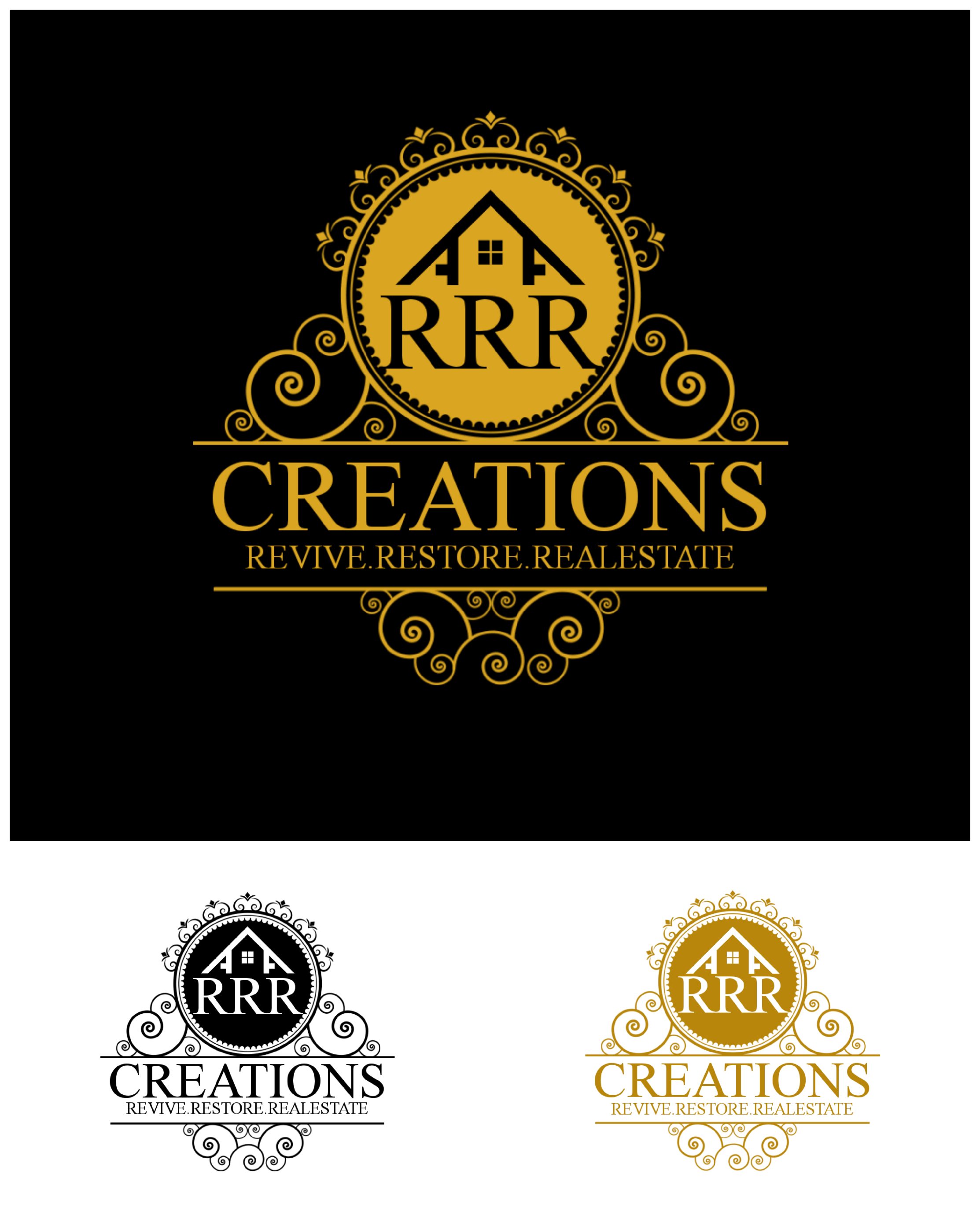 Logo Design entry 2044292 submitted by Degart to the Logo Design for RRR Creations run by acleary