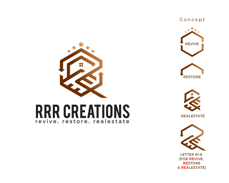 Initial monogram letter sr logo design graphic Vector Image
