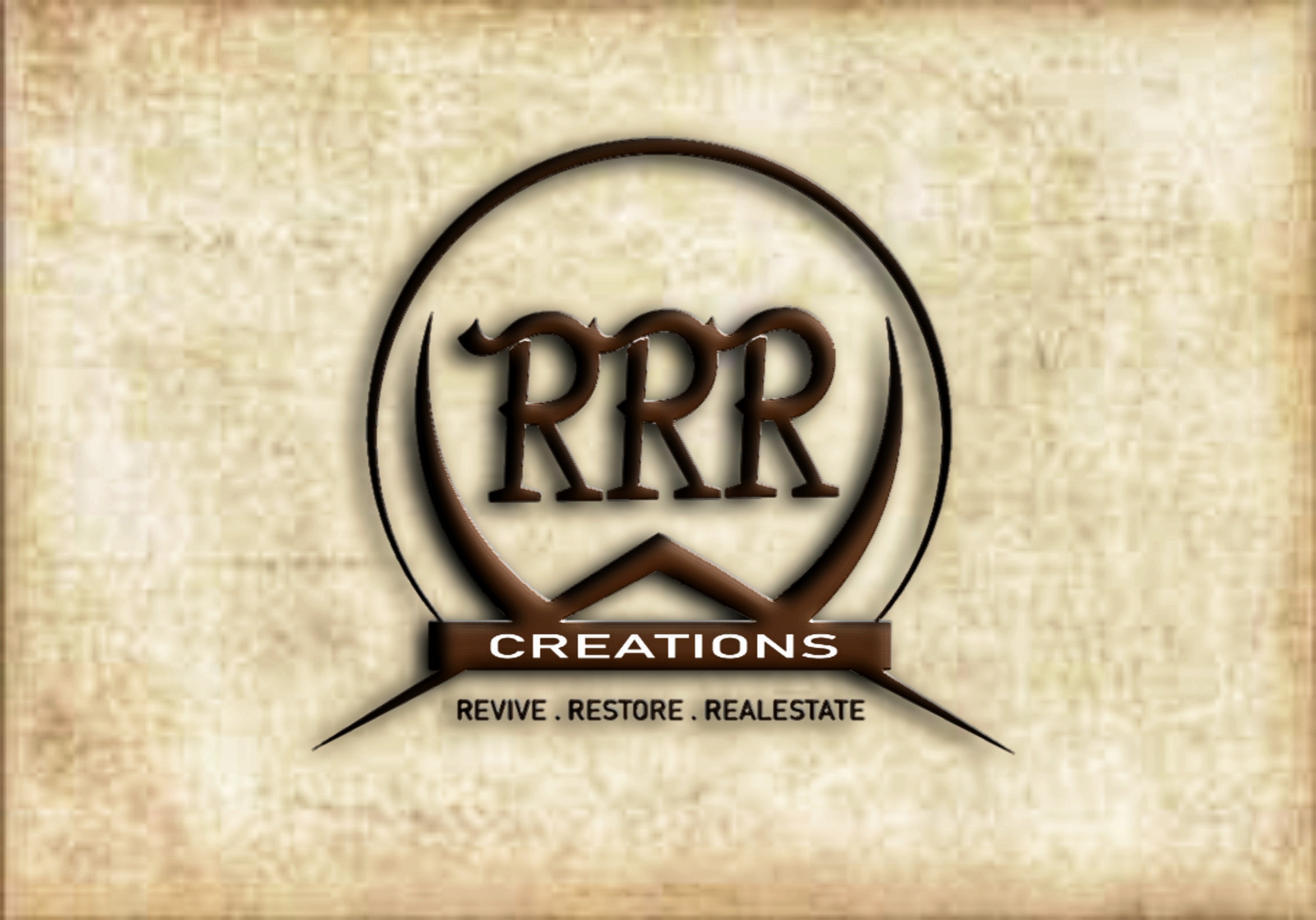 RRR Letter Logo Design - Vector Illustration