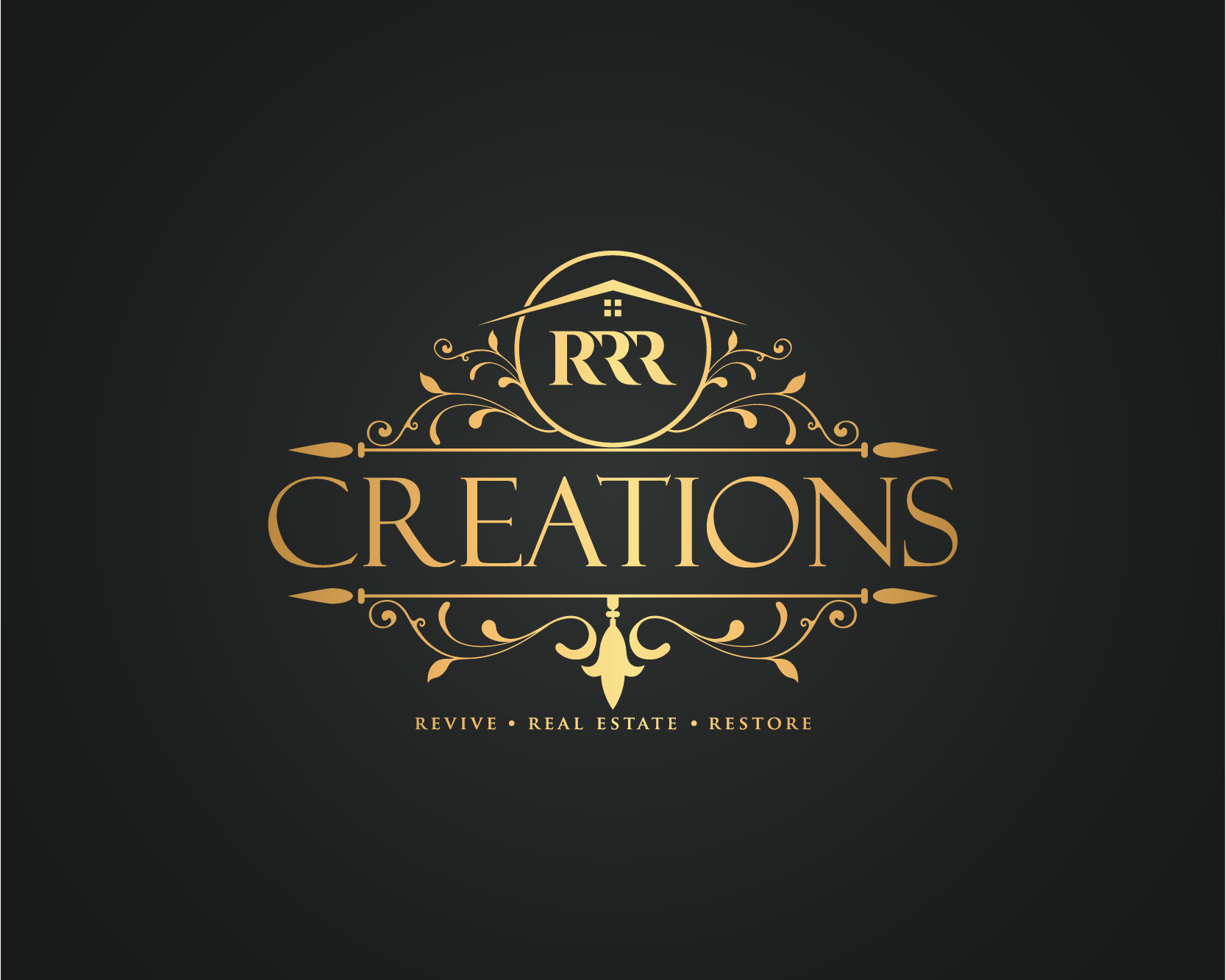 Rs r s letter modern logo design with yellow Vector Image