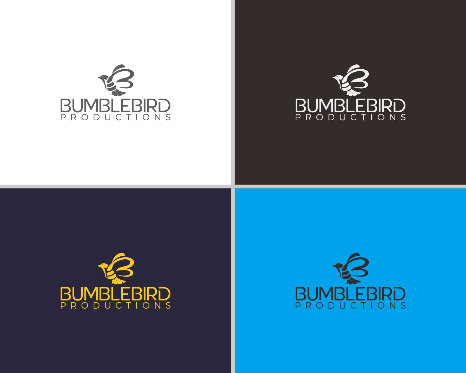 Logo Design entry 2044678 submitted by Pain Design to the Logo Design for Bumblebird Productions run by colinbruley