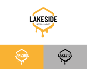 Logo Design Entry 2045819 submitted by Gilang Wicaksono to the contest for Lakeside Bees & Market run by majlsander