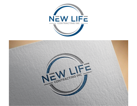 Logo Design entry 2046550 submitted by jannatan to the Logo Design for New Life Contracting inc run by Wolo201819