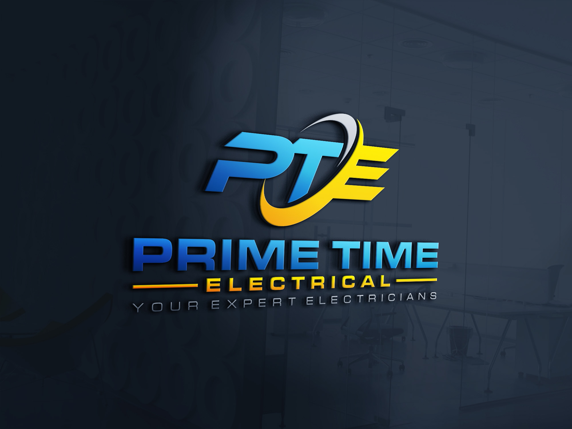 Logo Design entry 2048369 submitted by makrufi to the Logo Design for PRIME TIME ELECTRICAL  run by Geoffrey Atkin