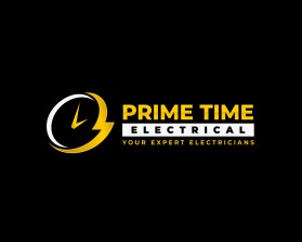 Logo Design entry 2048352 submitted by kevinfelix to the Logo Design for PRIME TIME ELECTRICAL  run by Geoffrey Atkin