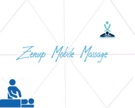 Logo Design entry 2048393 submitted by sarkun to the Logo Design for Zenup Mobile Massage run by BHBDI